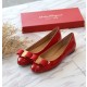 FERRAGAMO 페레가모 바라 보우 발레 플랫 01N917 718314