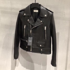 SAINT LAURENT 생로랑 가죽 점퍼