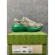구찌 100 라이톤 남성 스니커즈 그린 Men's Gucci 100 Rhyton sneaker, ‎‎680869 UMO00 9742