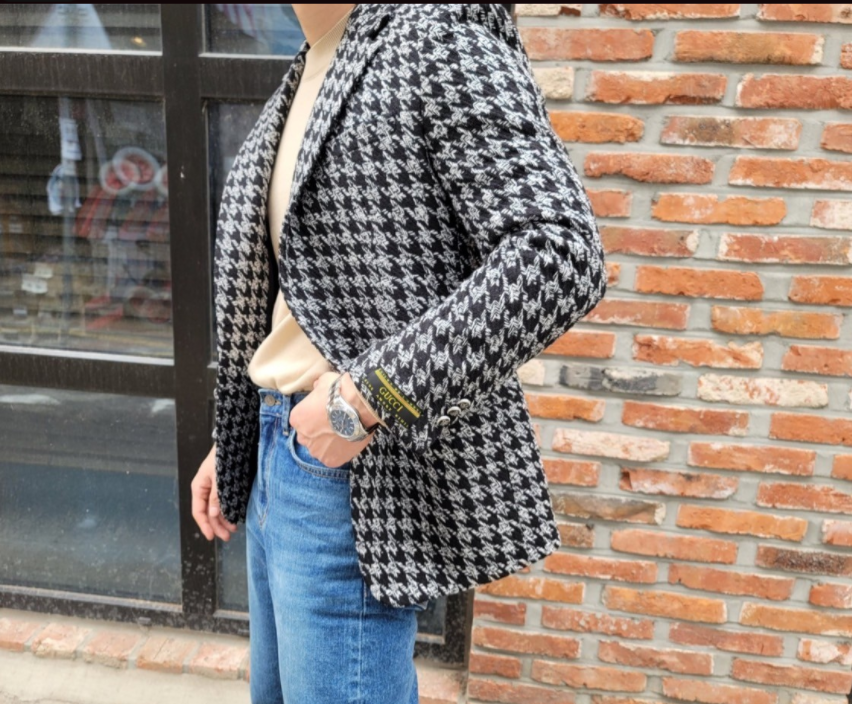 GUCCI 프리미엄 클래식 헤링본 재킷 2종