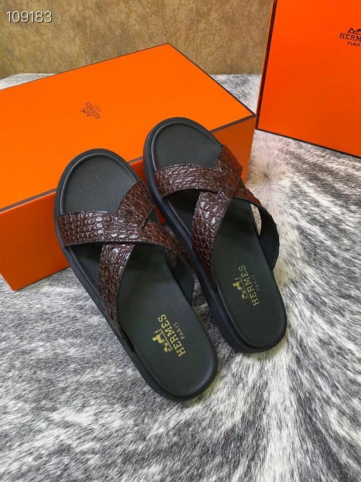 21ss 에르메스 악어가죽 샌들 0201