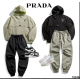 22ss 프라다 아웃도어 트레이닝셋업 3종
