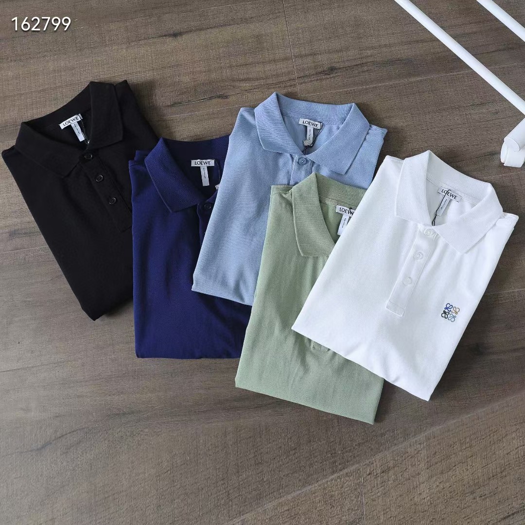 1+1 = 2장 22ss 로에베 로고 폴로 반팔 티셔츠 5종 0314