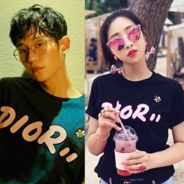 2022 S/S 디올옴므 (정해인) 커플 티셔츠