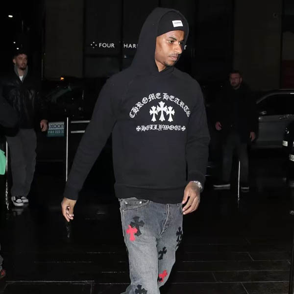 24년 크롬하츠 자수로고 후드 맨투맨 1112