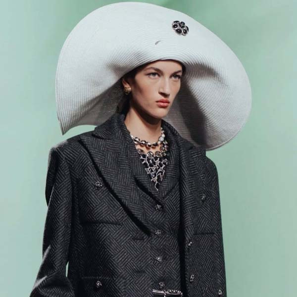 24년 샤넬 울 여성코트