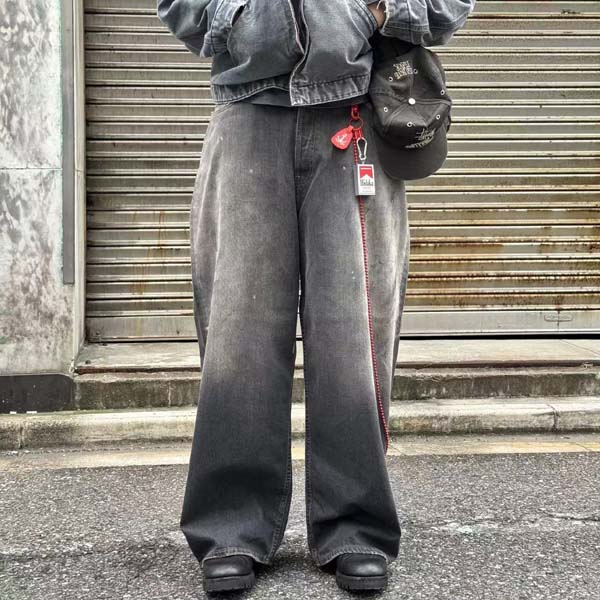 24년 아크네스튜디오 로고 페인팅 팬츠 1204