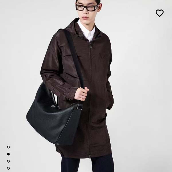 24년 프라다 로고 가죽 숄더백 2VH185