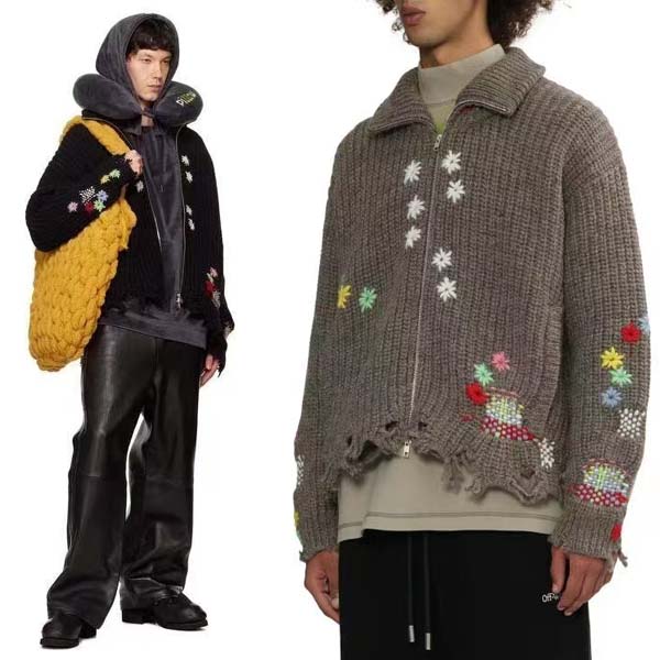 더블렛 브라운 다닝 컷오프 드라이버 가디건 2종