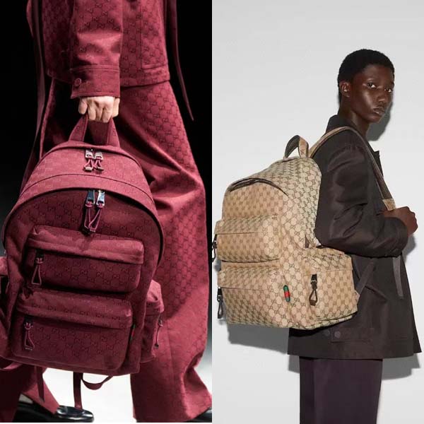 25년 구찌 GG 캔버스  미디움 백팩 3종 800182