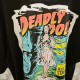 크롬하츠 x Deadlydoll 협업 라운드 반팔 티셔츠 0604