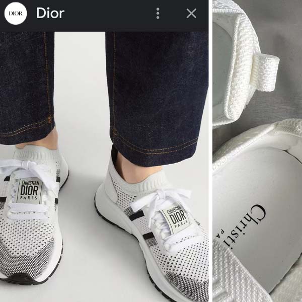 25ss 디올 런앤디올 스니커즈 테크니컬 메쉬 화이트/블랙 스니커즈 3종 0612