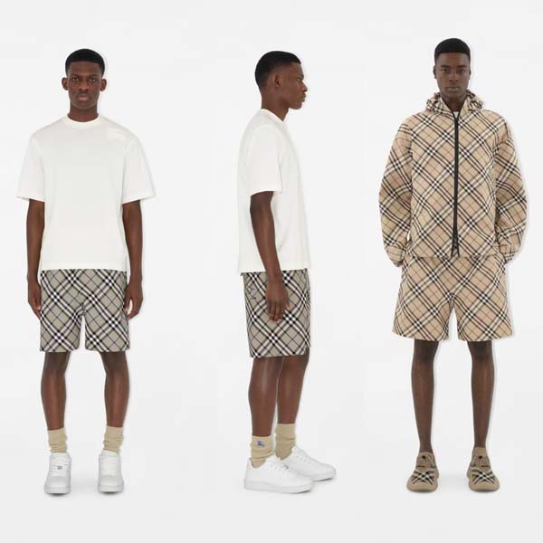 25년 버버리 체크 숏 팬츠 3종 0626