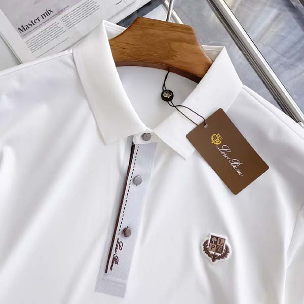 25년 로로피아나 로고 폴로 반팔티셔츠 4종 0716