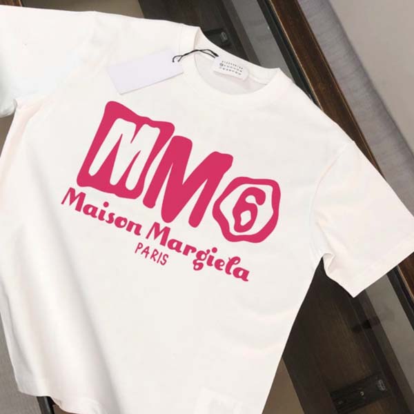 마르지엘라 MM6 로고 반팔티셔츠 2종