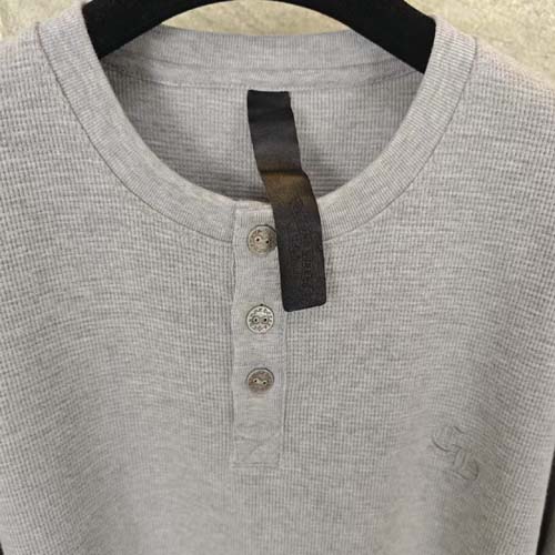 25년 크롬하츠 로고 라운드 긴팔 티셔츠 2종 0809