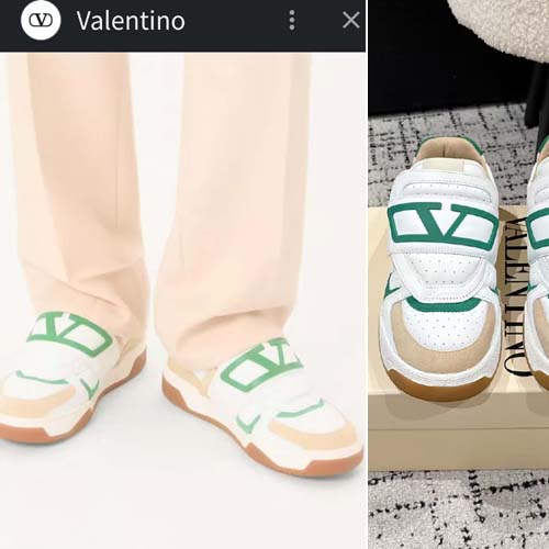 25년 발렌티노 로고 가라바니 레더 Joie de Jouer 스니커즈3종 0813