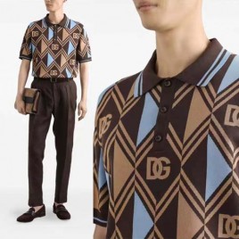 25년 돌체앤가바나 로고 폴로 반팔티셔츠 0829