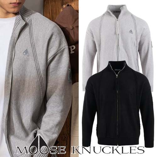 25FW 무스너클 자수로고 패치 집업 2종