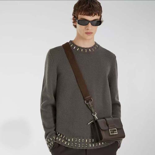 25년 펜디 크리스탈 비즈 라운드 니트 0917