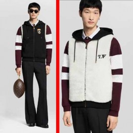 25년 루이비통 리버서블 Fleece Gilet 베스트 1012