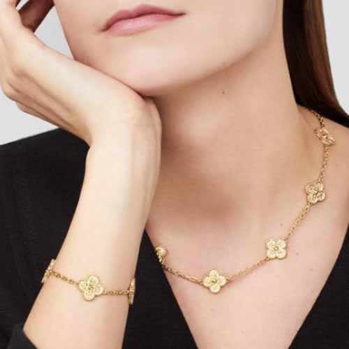 반클리스 스위트 알함브라 브레이슬릿 골드 팔찌