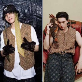 25년 루이비통 Made To Order Embroidered Workwear Gilet 조끼 1104