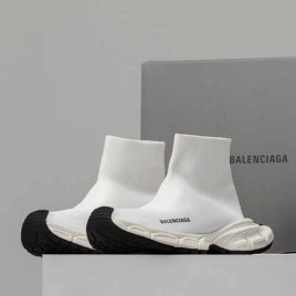 발렌시아가 로고 3XL Sock Recycled Knit Sneakers