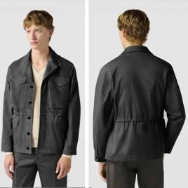 25년 벨루티 남성 스웨이드 자켓