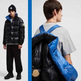 몽클레어 로고 Dervox 구스다운 패딩 점퍼