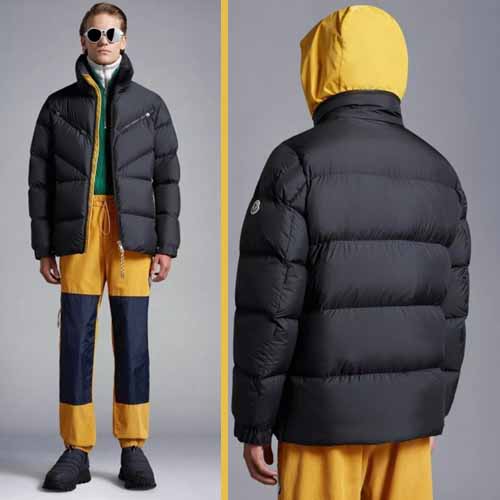 몽클레어 남성 카트마이 다운패딩 블랙점퍼