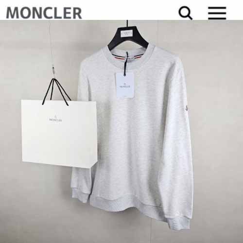 몽클레어 로고 라운드 맨투맨