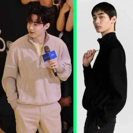 25년 디올 Icons 베이지/블랙 버진 울 밀라노 니트 레더 스웨터 2종 1128