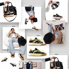 25년 루이비통 로고 레더 틸티드 스니커즈 9종 1209