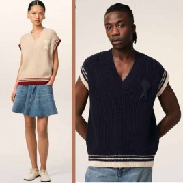 아미 빅하트 슬리브리스 커플 베스트 조끼 2종