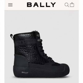 25년 발리 컬링 부티 인 블랙 레더 양털 부츠 2종 1214