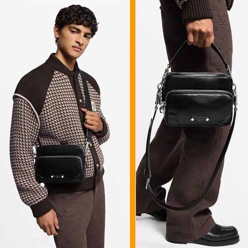 루이비통 남성 닐 블랙 크로스백 신상