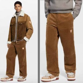 25FW 루이비통 LV SKI 캐주얼 코듀로이 팬츠 1228