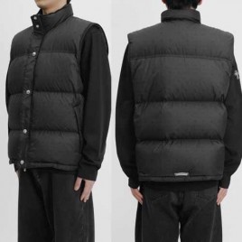 크롬하츠 구스다운 베스트 블랙조끼