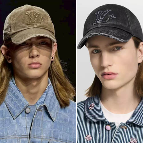 26년 루이비통 130주년 기념 컬렉션 LV 데님 위시드 캡 4종 0117