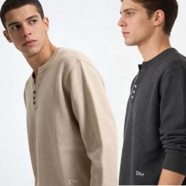 26ss 디올 에스더 버튼 헨니 넥 니트 2종 0127