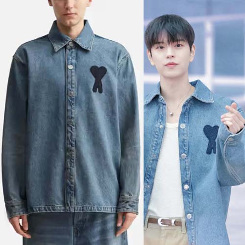 아미 드 꾀르 코튼 ADC 데님 재킷