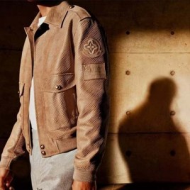 루이비통 에피 엠보스드 레더 플라이트 재킷 0129