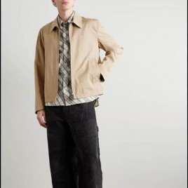 26ss 버버리 로고 자수면 가바딘 해링턴 재킷 3종 0225