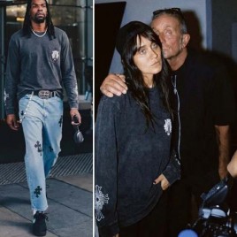 크롬하츠 크로스 로고  90년대 빈티지 롱슬리브 0303