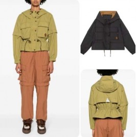 몽클레르 로고 여성 후디 보머재킷 2종