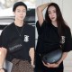 버버리 로고 라운드 블랙 반팔 티셔츠
