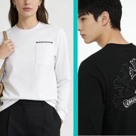 크롬하츠 트리플 크로스 할리우드 스크립트로고 티셔츠 8종 0325