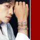포스텐 브레이슬릿 18K 화이트 골드 및 다이아몬드 라지